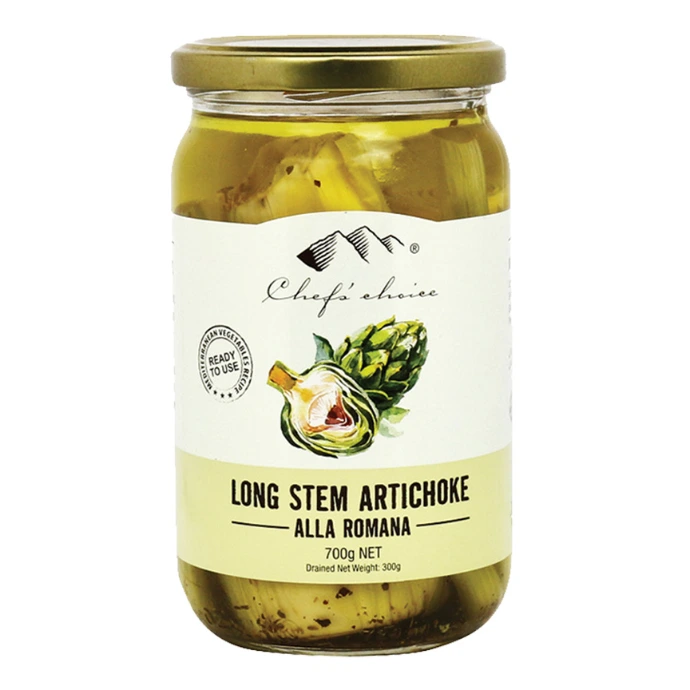 Chef's choice long stem artichoke