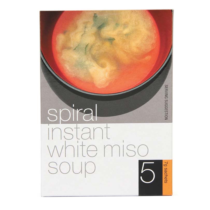 Spiral Foods Instant Soup Miso Dashi Kombu Horizon Foods